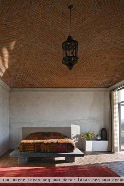 Mexico House - mediterranean - bedroom - new york