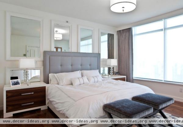 Residence In Coal Harbour - contemporary - bedroom - vancouver