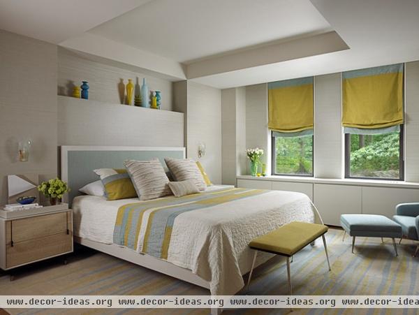 Central Park West Family Residence - modern - bedroom - new york