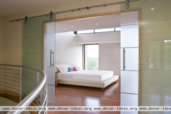 Hinge House - contemporary - bedroom - providence