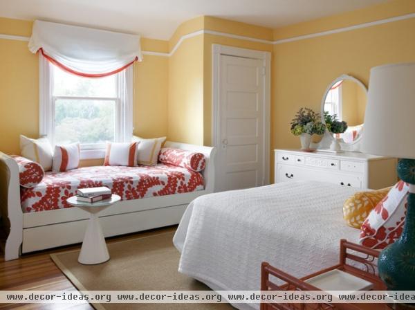 Shingle Style House, Historic Seaside Town, Rhode Island - traditional - bedroom - providence