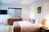 Sunset Plaza - contemporary - bedroom - los angeles