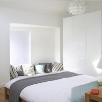 Master bedroom - contemporary - bedroom - dublin