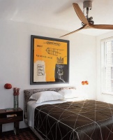 Greenwich Village Townhouse Guest Bedroom - contemporary - bedroom - new york