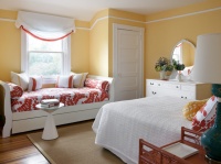 Shingle Style House, Historic Seaside Town, Rhode Island - traditional - bedroom - providence