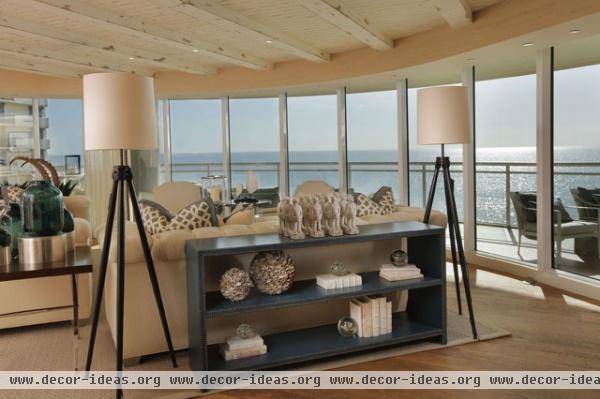 Moraya Bay Living Room - contemporary - living room - cleveland