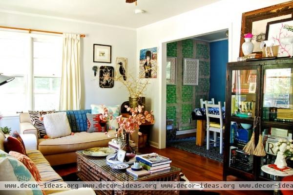 My Houzz: Roebuck Home - eclectic - living room - other metro