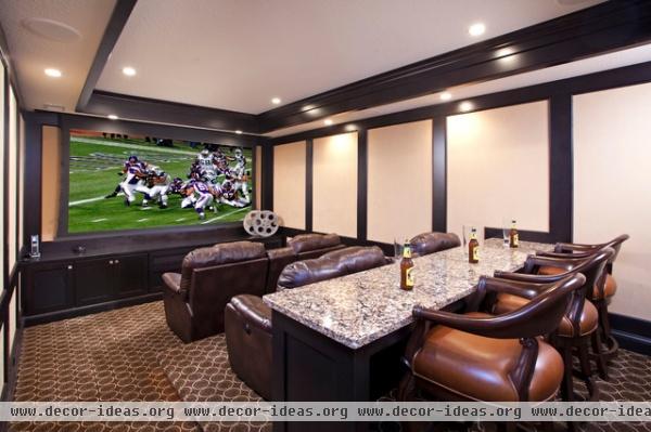 Tonka Bay (Lake Minnetonka) Addition - traditional - media room - minneapolis