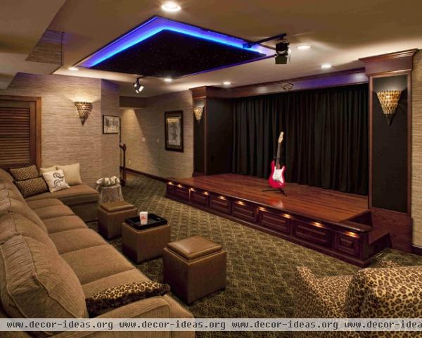 Performance Theater - contemporary - media room - philadelphia