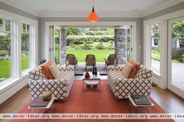 Sun Room - contemporary - family room - portland