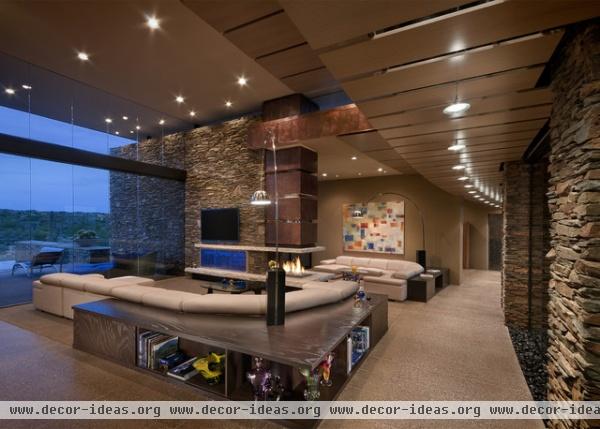 Sefcovic Residence - modern - family room - phoenix