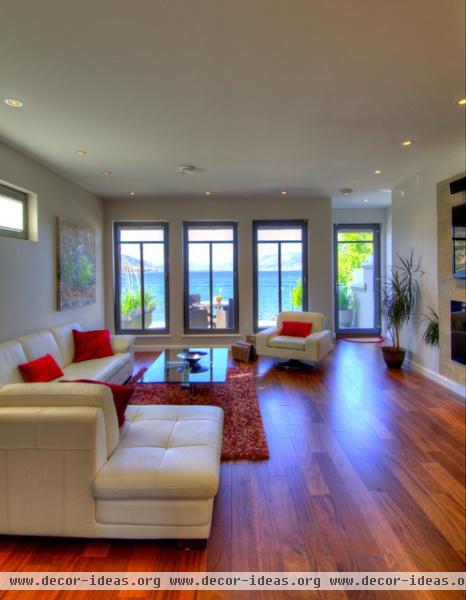 Lakeshore Drive - modern - living room - other metro