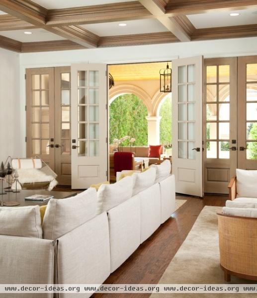 Gillon - mediterranean - family room - dallas