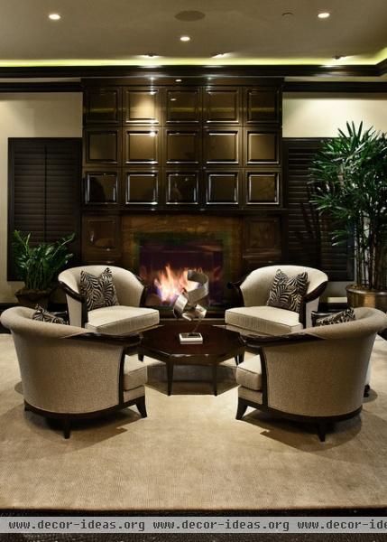 NEWPORT COAST HOME - contemporary - living room - orange county