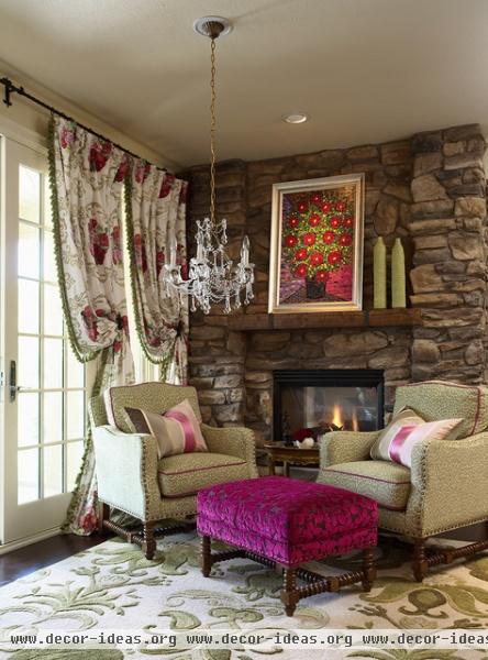 Sitting Area - eclectic - living room - minneapolis