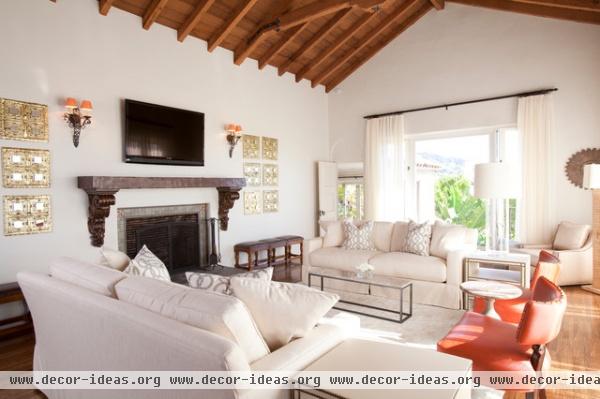 Hollywood Hills Home - contemporary - living room - los angeles