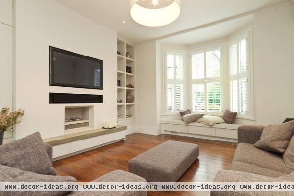 Knight Frank LTD - contemporary - media room - london