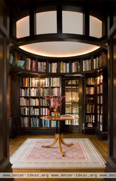 Library - traditional - family room - new york