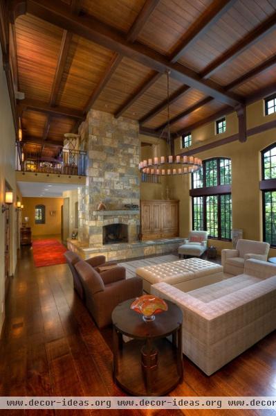 Family Room - eclectic - family room - cincinnati