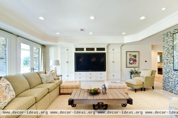 Insidesign Remodel Project - eclectic - family room - atlanta