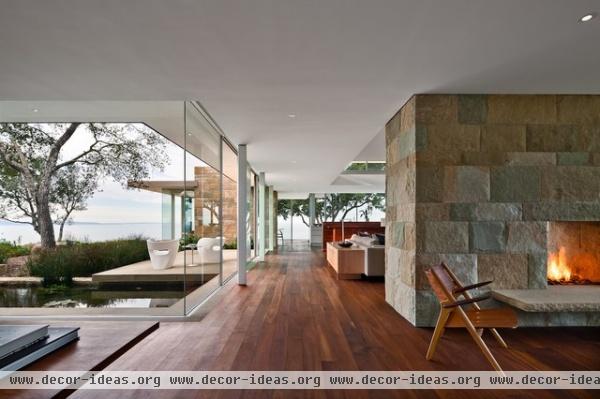 Carpinteria Foothills Residence - modern - living room - santa barbara