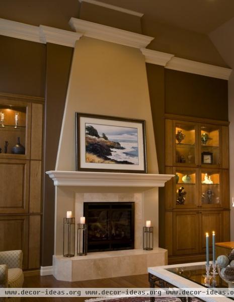 French Inspired Design - traditional - living room - portland