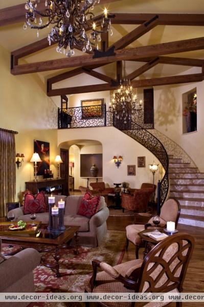 Mediterranean Living Room - mediterranean - living room - phoenix