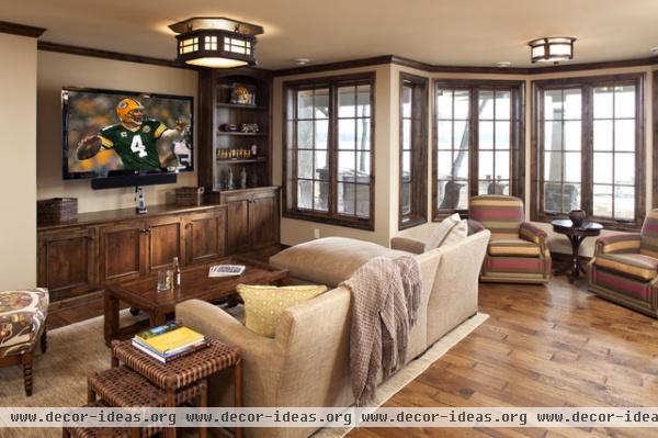 Lake Minnewashta Remodel - traditional - living room - minneapolis