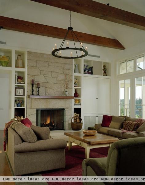 Conard Romano Architects - traditional - family room - seattle