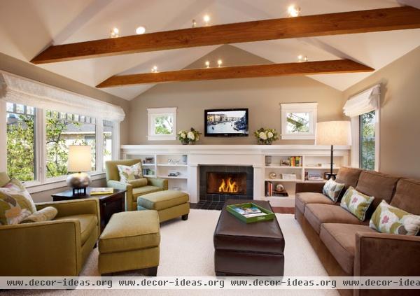 Family Room - contemporary - living room - santa barbara