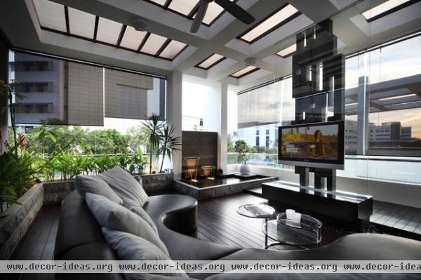 525a Upper Changi Road - contemporary - family room - other metro