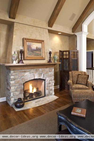 Lake Minnewashta Remodel - traditional - living room - minneapolis