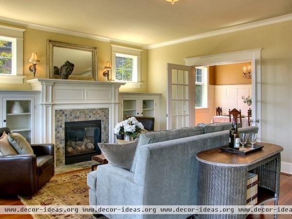 Viewridge Craftsman Spec - traditional - living room - seattle