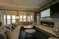 Lounging at the Lake- Lake Minnetonka - contemporary - family room - minneapolis