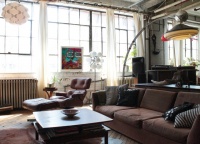 My Houzz: Vintage finds in funky Montreal artists' loft - eclectic - living room - montreal