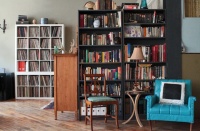 My Houzz: Vintage finds in funky Montreal artists' loft - eclectic - living room - montreal