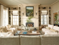 River Dunes Captain's House - traditional - living room -