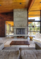 Coeur D’Alene Residence on Lake Coeur D’Alene - modern - living room - other metro