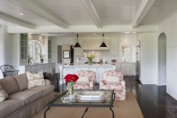 Villanova Residence - family room & kitchen - traditional - family room - philadelphia