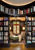 Library - traditional - family room - new york