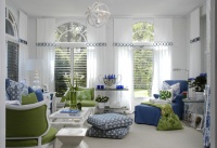 Showhouse - contemporary - family room - other metro