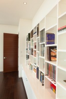 library - modern - living room - edmonton