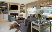 Young Family-Family Room Transformation-Family Room A - eclectic - family room - chicago