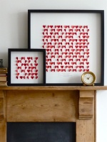 hearts - eclectic - living room - other metro