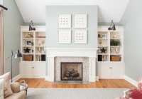 My Houzz: Traditional Home With Cottage Flair - traditional - living room -