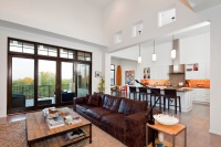 Hill Country Contemp 2 - contemporary - family room - austin