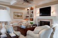 Garden City, New York - traditional - living room - other metro