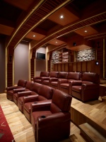 Oshweken - contemporary - media room - toronto