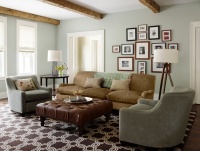 New Traditional Family Residence - traditional - living room - chicago