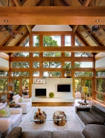 Tree House-Kiawah Island - contemporary - living room - charleston